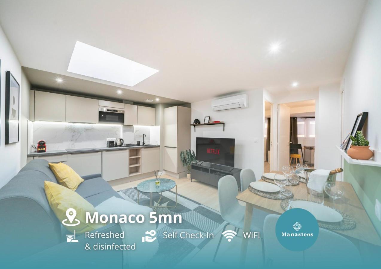 Ferienwohnung 5Mn A Pied Monaco - Hypercentre - Aq Beausoleil Exterior foto